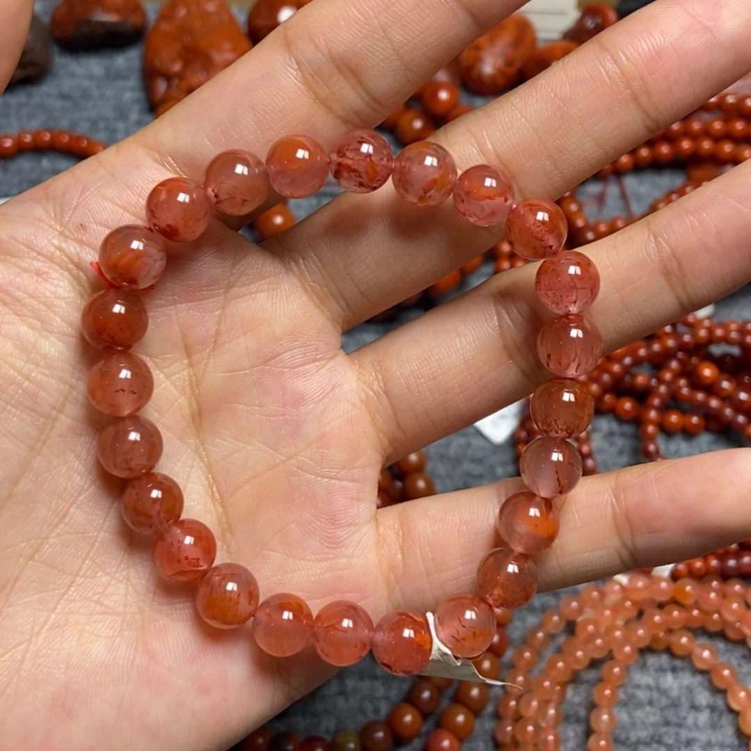 手串未镶嵌南红玛瑙8m m