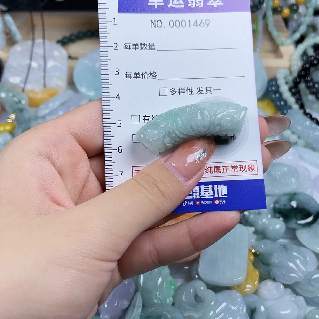翡翠未镶嵌颈饰1469