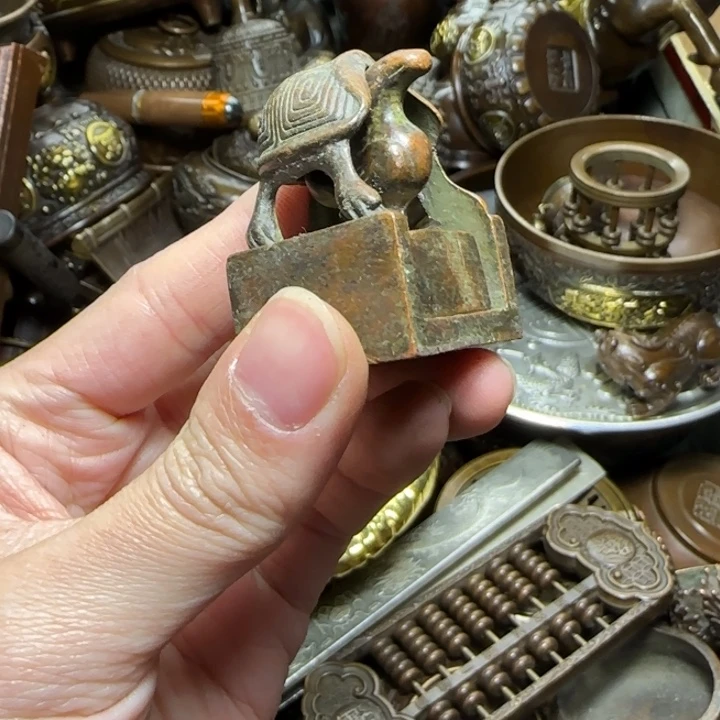 铜器把玩摆件链接