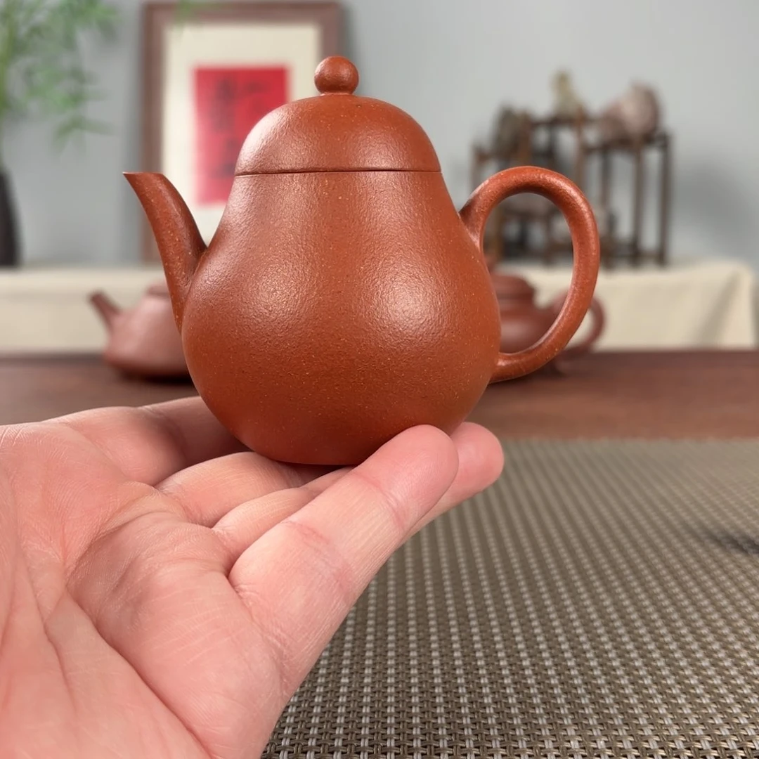 紫砂茶壶黄龙山原矿紫砂壶150