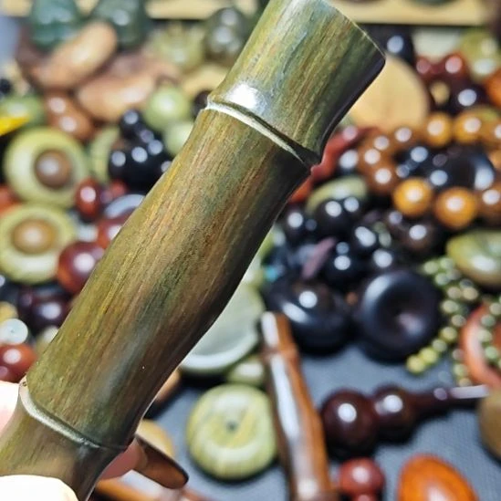 卡***戎香榧木绿檀带点点起皮