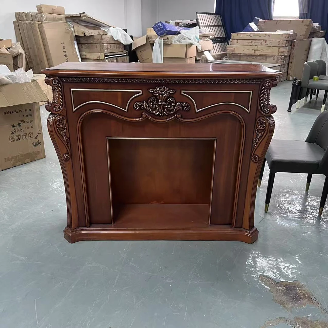 柜子 壁柜 壁炉 尺寸： 1350*400*1150  高端大气 包邮微瑕