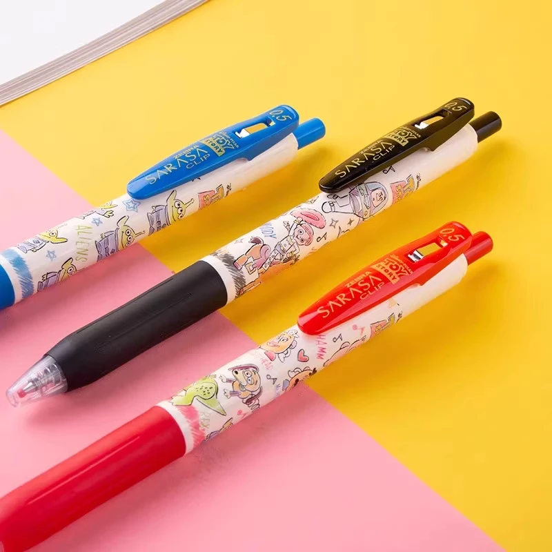 日本ZEBRA斑马牌玩具总动员中性笔JJ15学生考试刷题按动水笔0.5mm