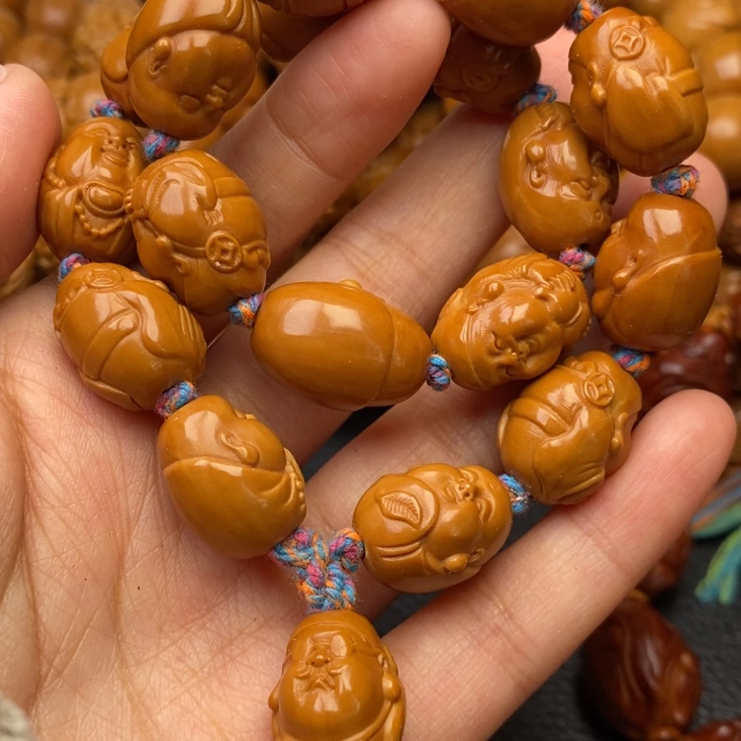 橄榄核手串财迷手持