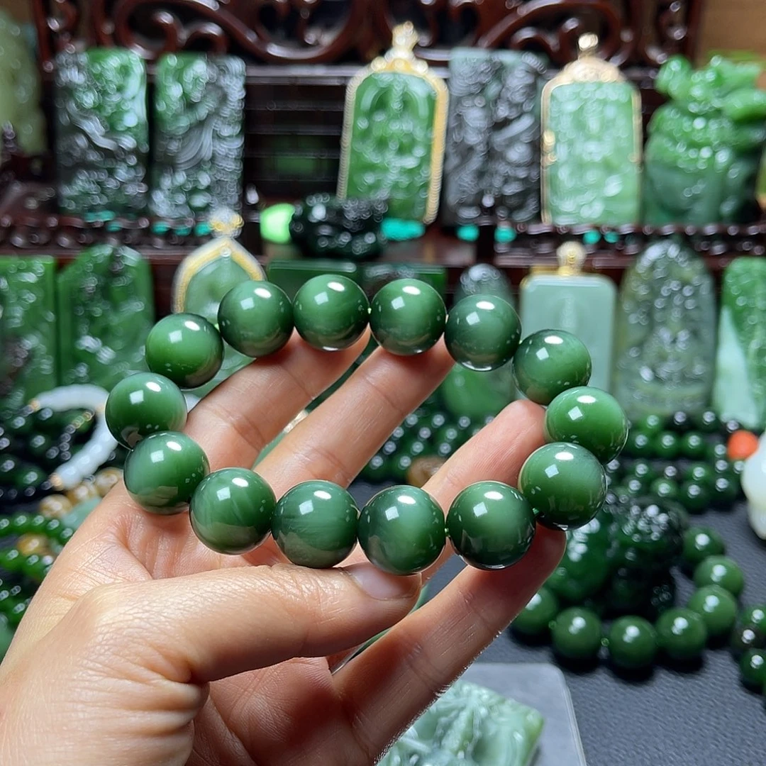 涛***涛和田玉未镶嵌手链