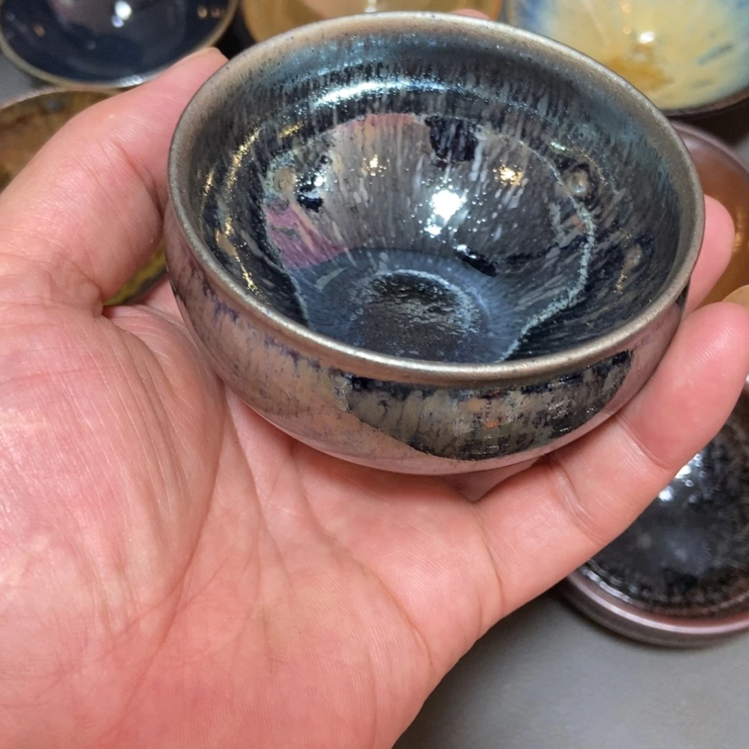茶盏154 建窑建盏龙窑柴烧