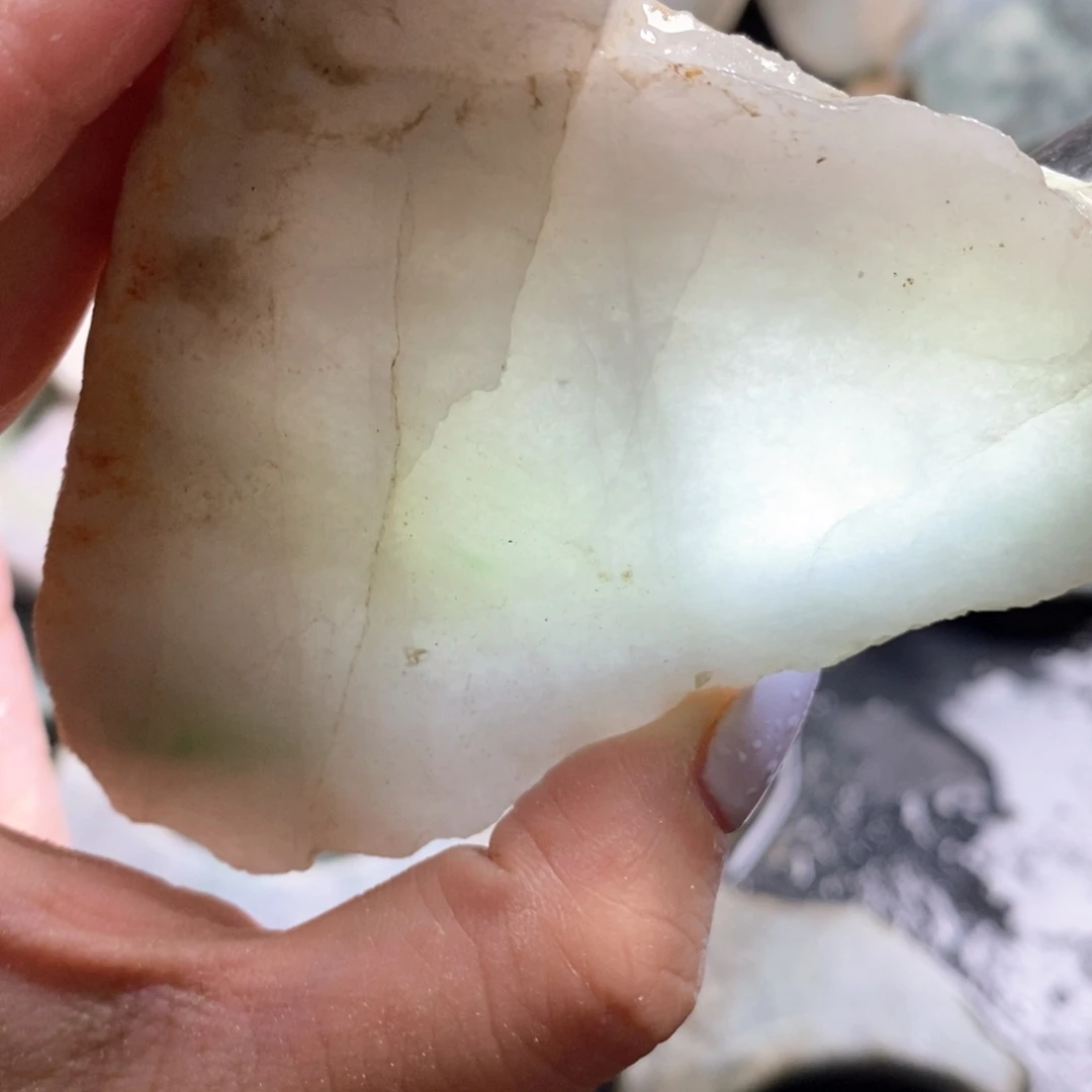 颈饰未镶嵌翡翠天然翡翠