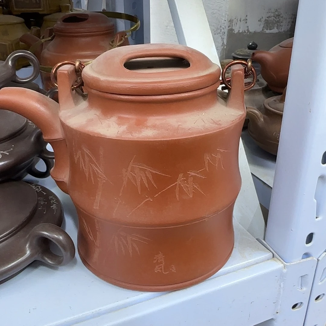 紫砂茶壶宜兴紫砂壶瑕疵处理