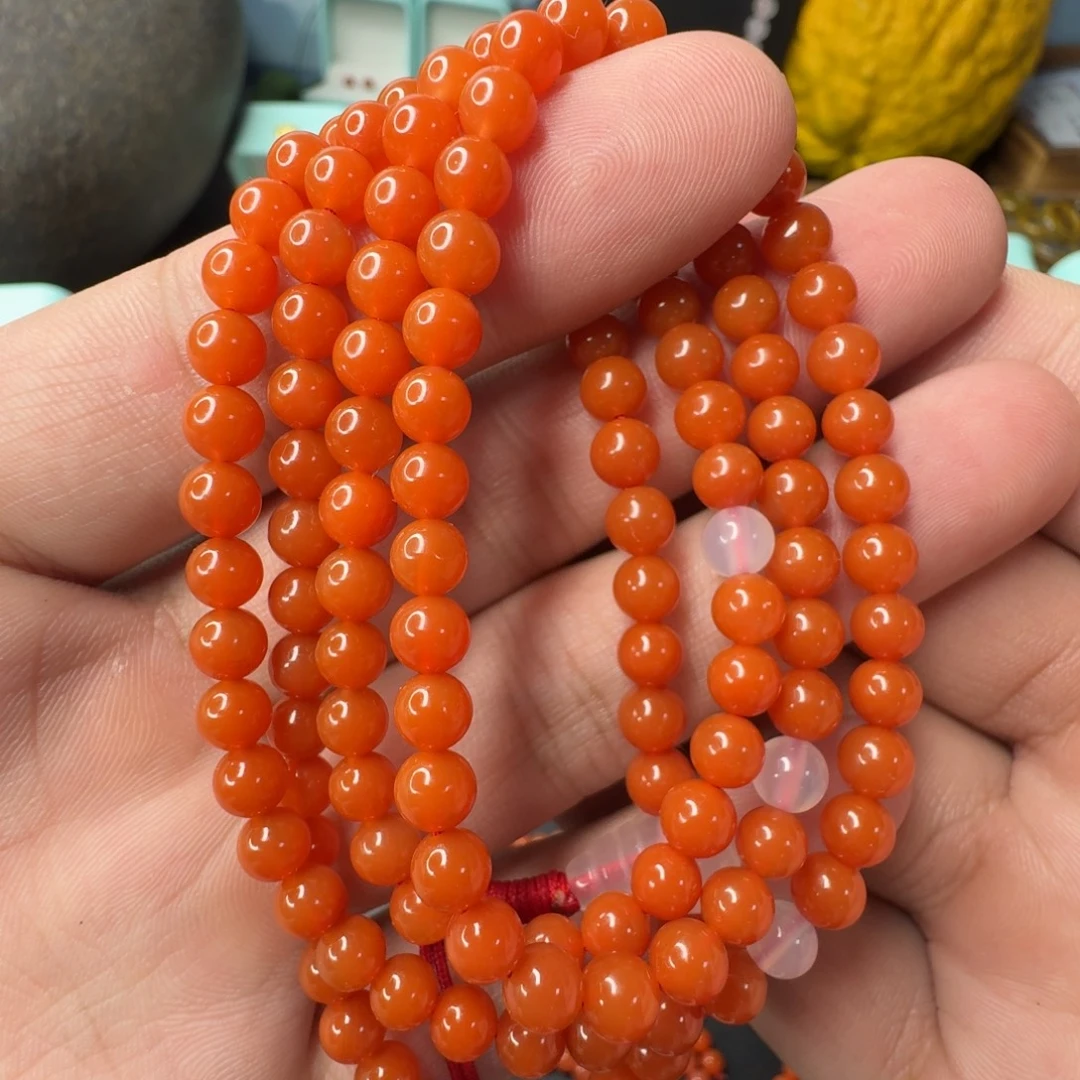 南红玛瑙未镶嵌单圈卡5