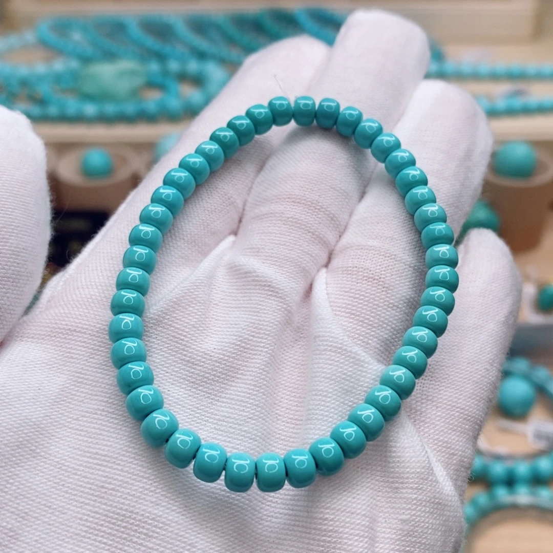 绿松石未镶嵌珠宝奇石5mm