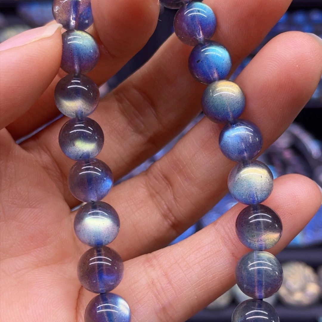 未镶嵌手串长石8.7左右