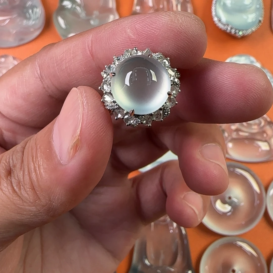 定制翡翠未镶嵌天然