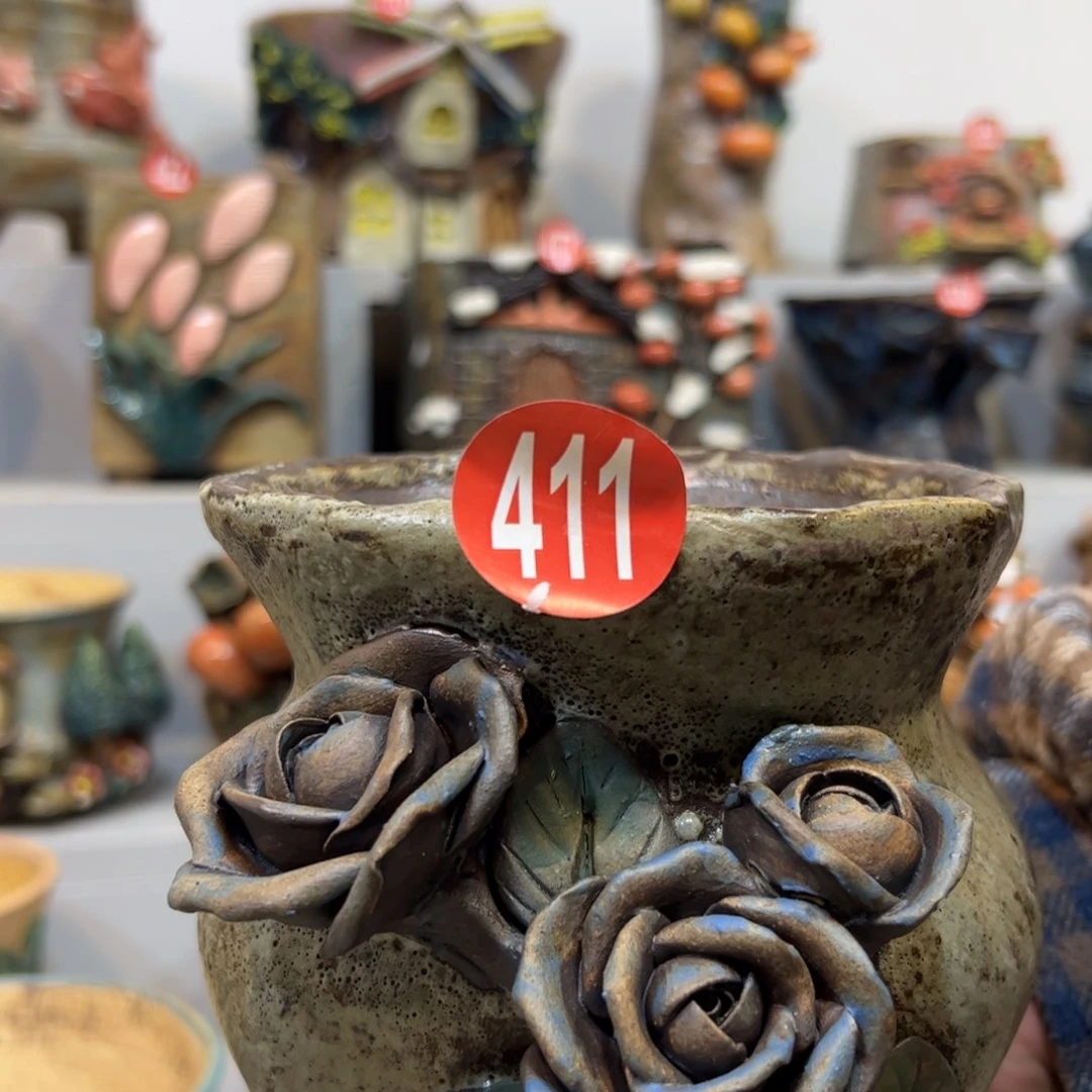 微瑕411 号陶然花器手工花盆