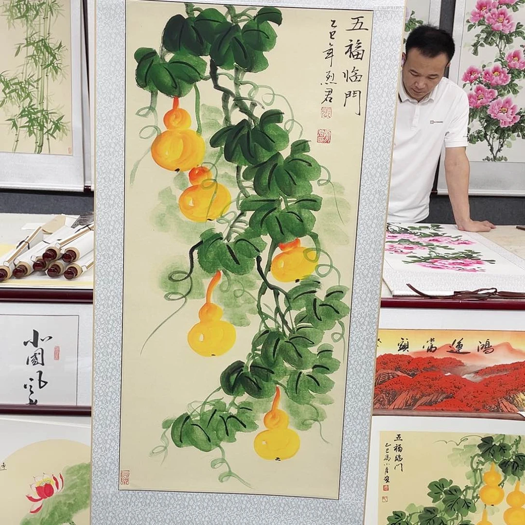 国画手绘作品手绘作品