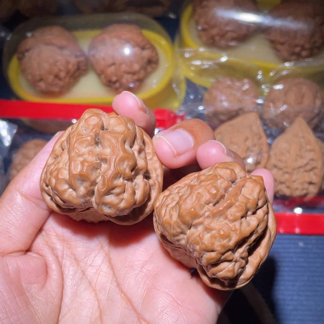 文玩核桃吊坠三角蛙40