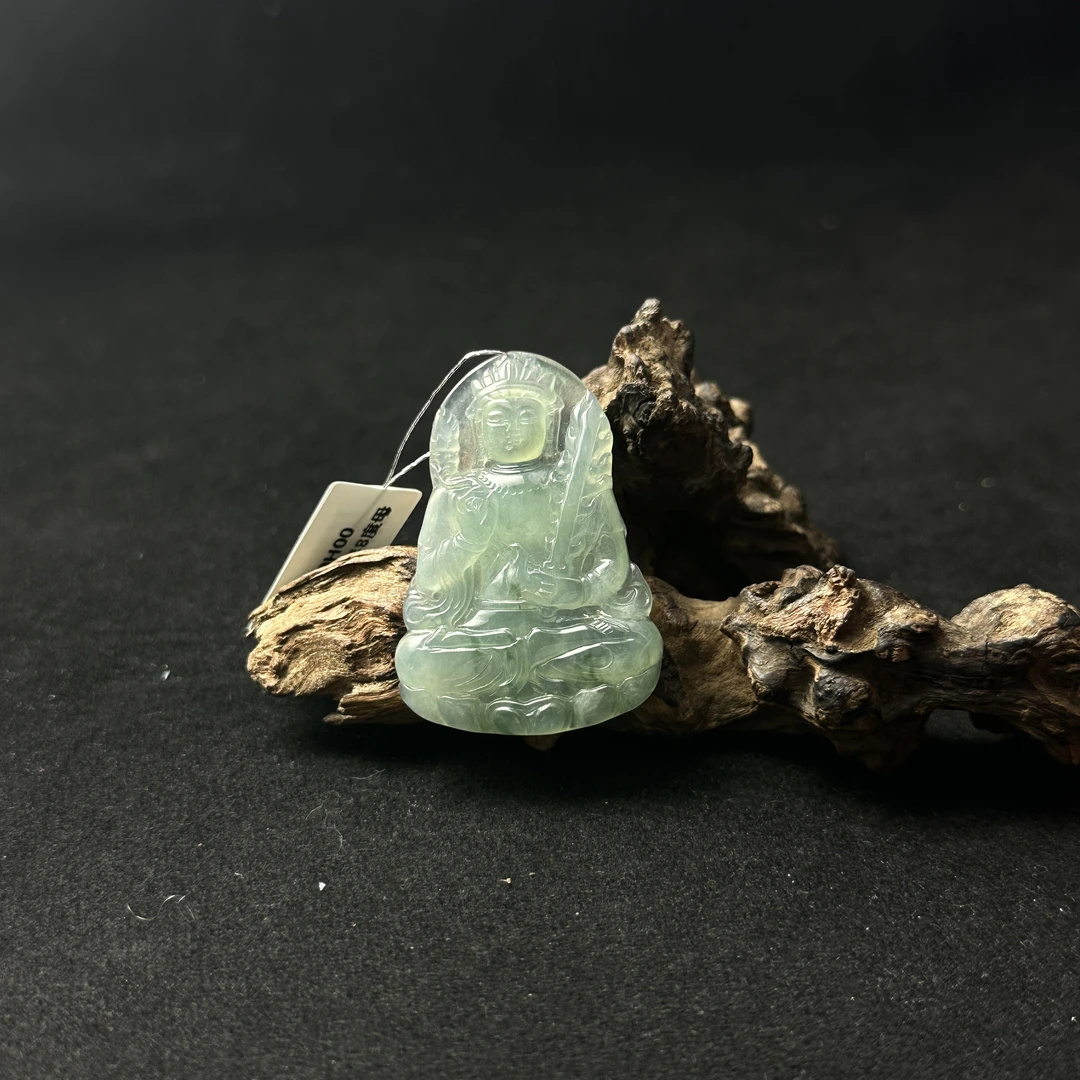 【诚翠拍品第一百一十八期午】翡翠46吊坠KBP8043