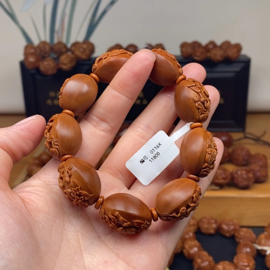 手串橄榄核许忠英老师人生如意