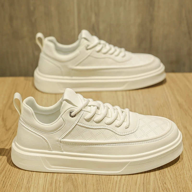 2025新款小白鞋男款透气网眼男鞋百搭男式休闲鞋子男生板鞋MDH038