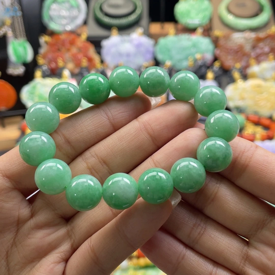 未镶嵌手串翡翠代编织