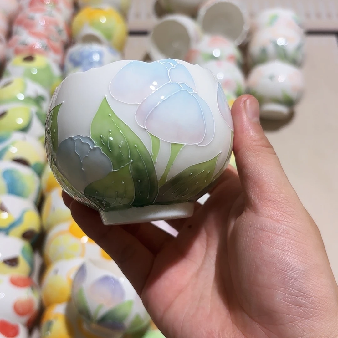 ****️手绘创意高温釉下彩陶瓷