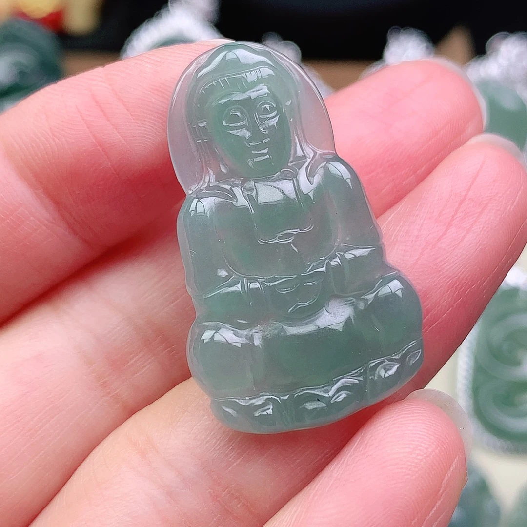 翡翠未镶嵌颈饰吊坠