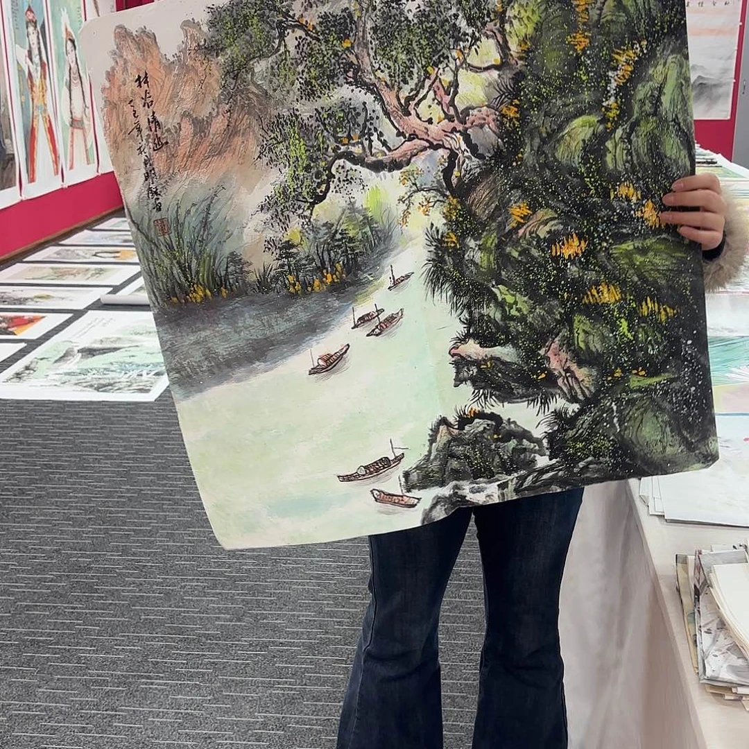 国画国画作品纯手绘