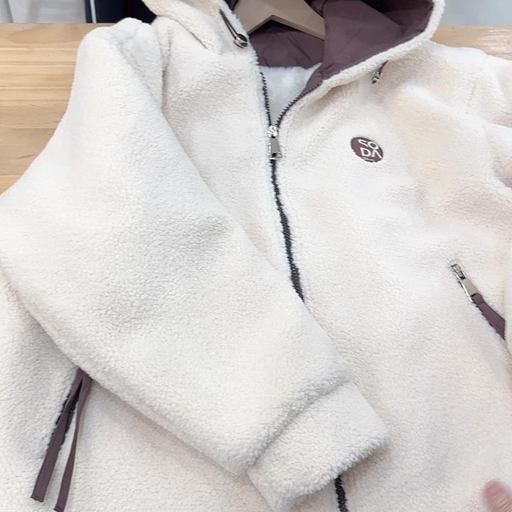 150码一体绒时尚外套