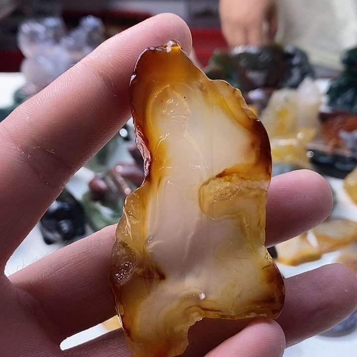 未镶嵌颈饰玛瑙/玉髓