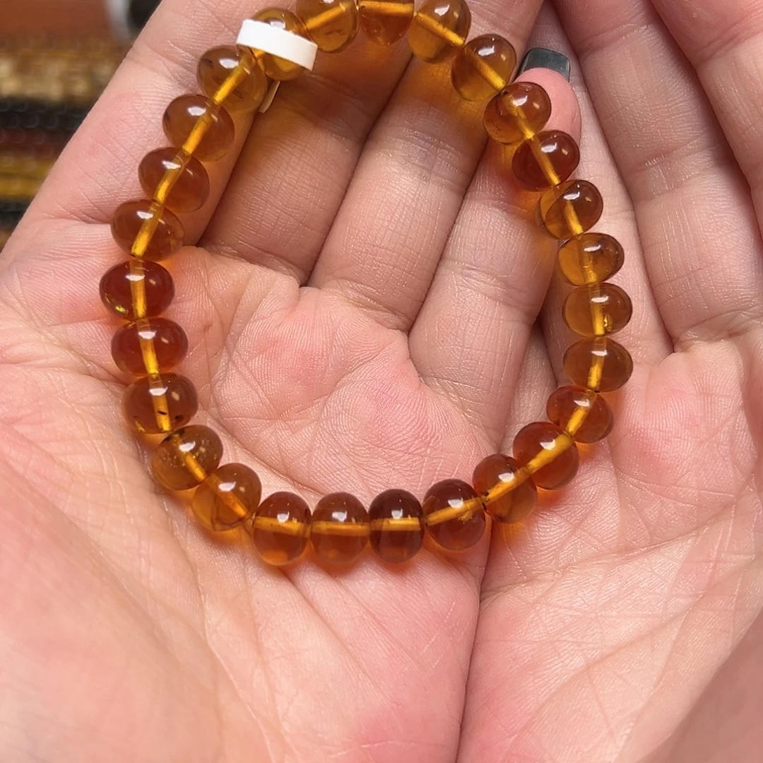 琥珀未镶嵌裸石抚顺琥珀10250九