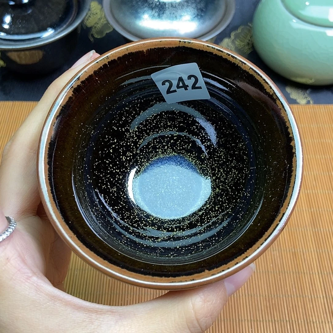 茶盏伊伊建窑建盏茶器242