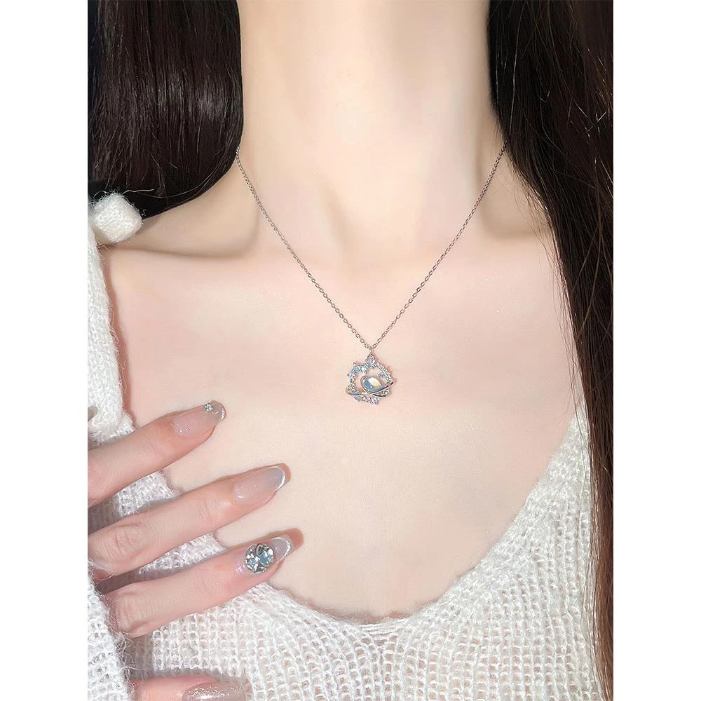 好物宇宙星球项链女高级感精美时尚百搭个性送女友礼物精致