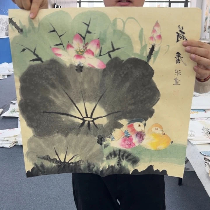 国画纯手绘字画国画作品