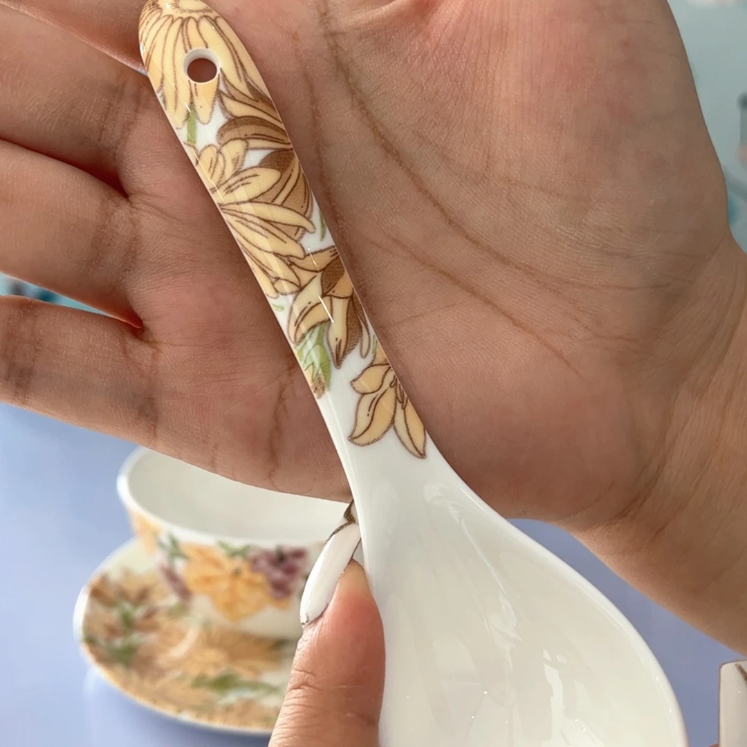 瓷片魅力罗马小勺