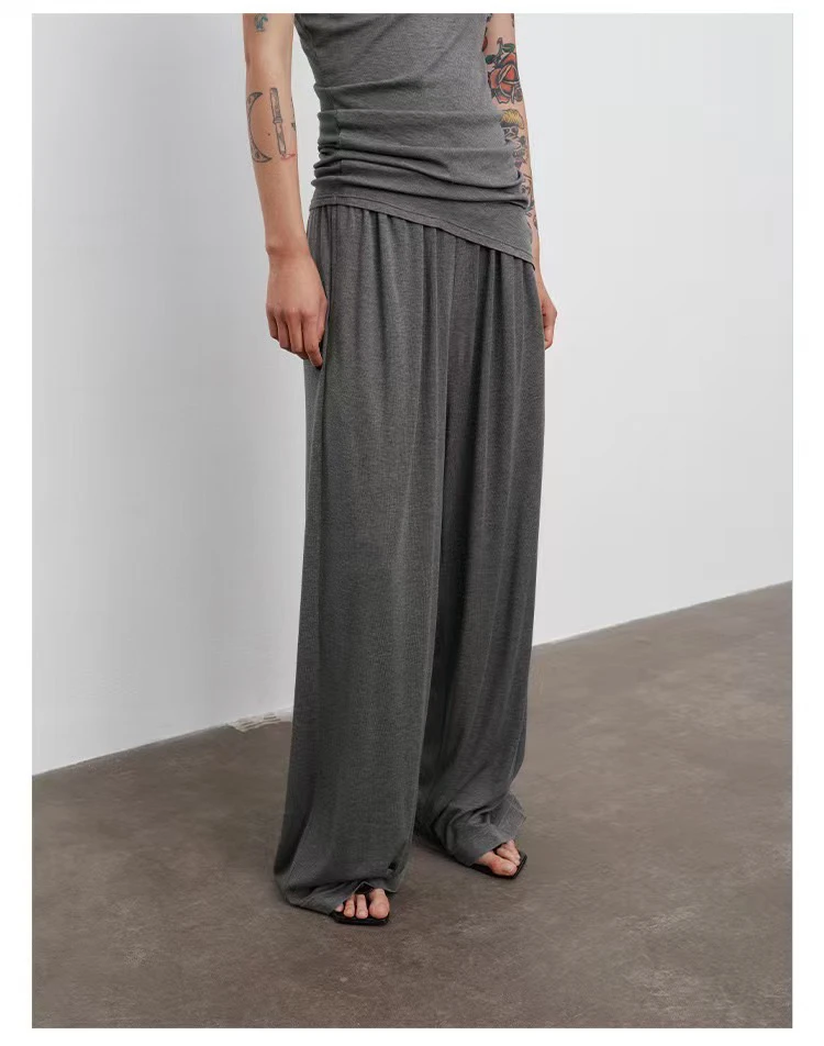 【绵羊毛的慵懒】rand*含棉羊！超舒服宽松糯糯裤～