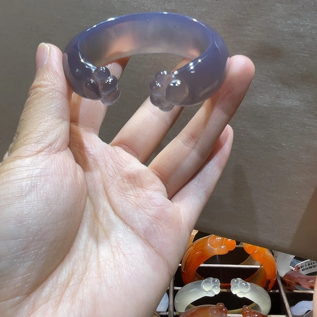 玛瑙/玉髓未镶嵌手镯