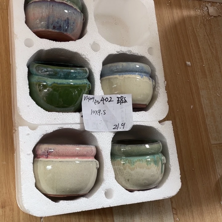 粗陶多肉花盆微瑕402