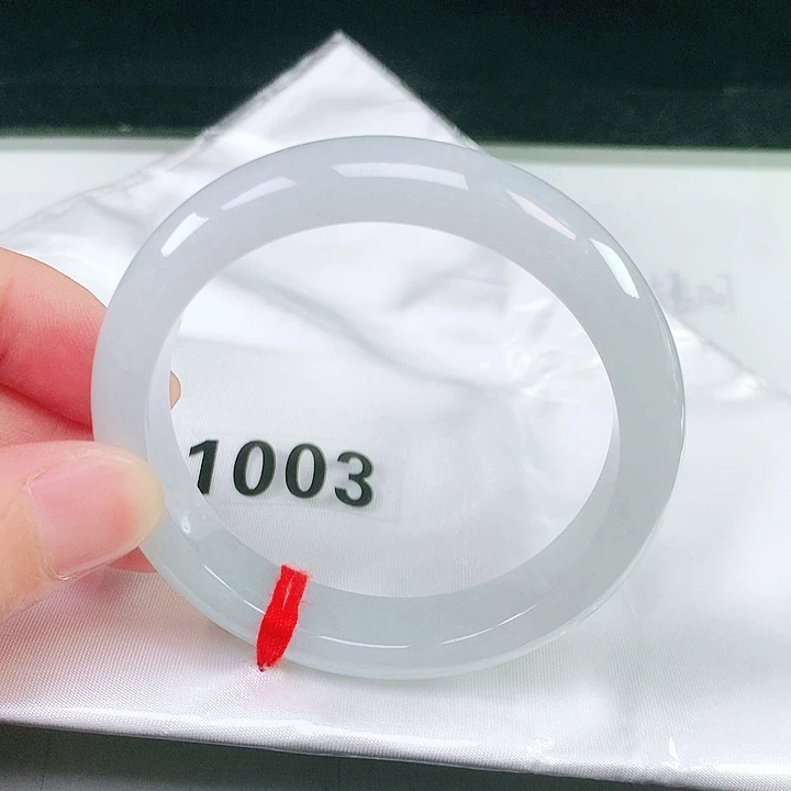 娟***儿翡翠未镶嵌手镯1003
