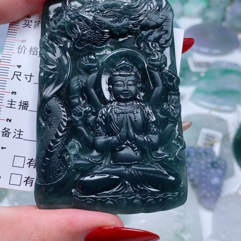 【闪购商品】翡翠未镶嵌颈饰杨**骧