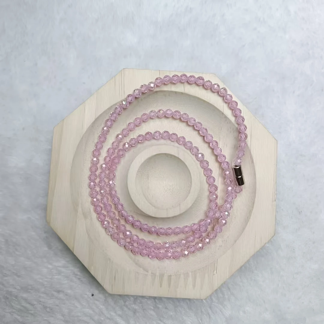 【诗宁珠宝】B轻奢高级御粉佳人钻石项链诗宁珠宝SYZB113