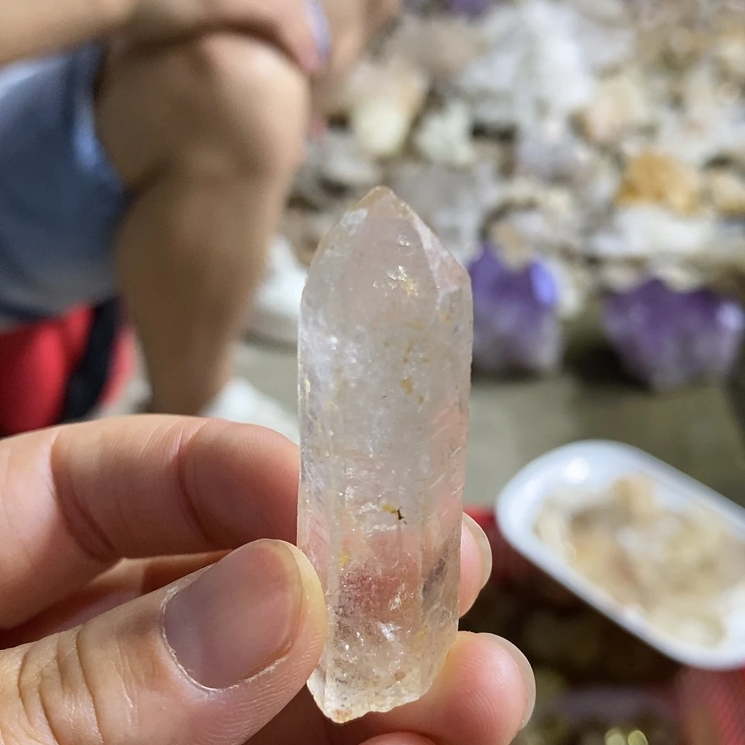 水晶珠宝半成品未镶嵌貘*