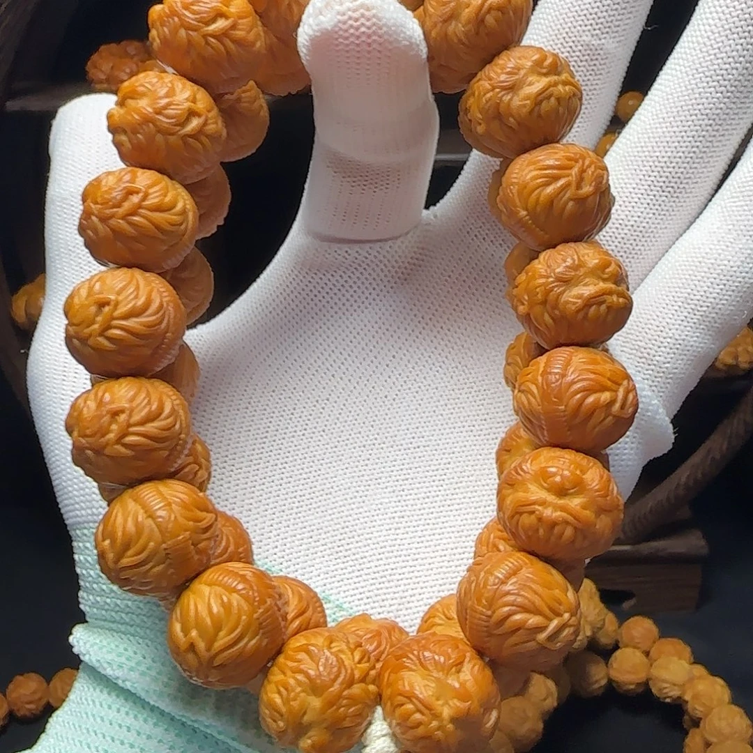 王***硬猴头核桃吊坠猴头