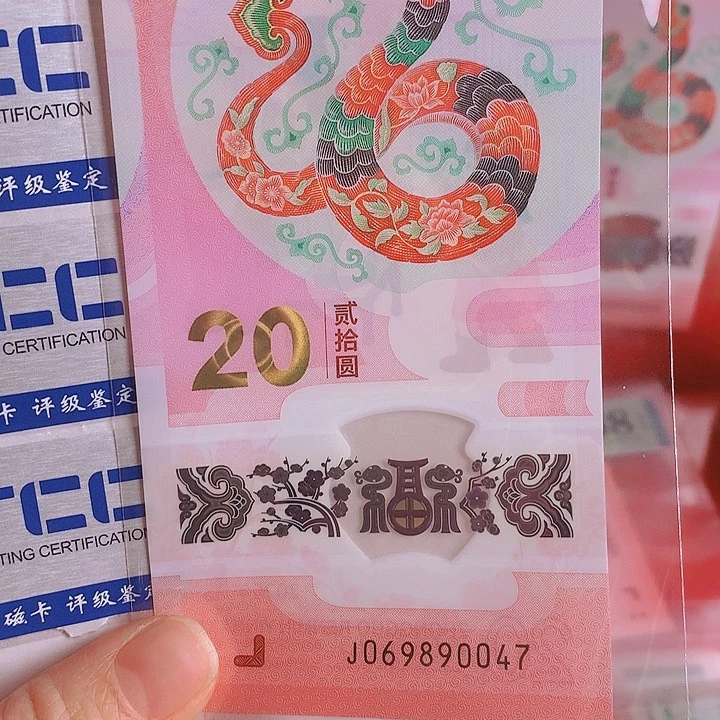 塑料2025蛇钞069890047