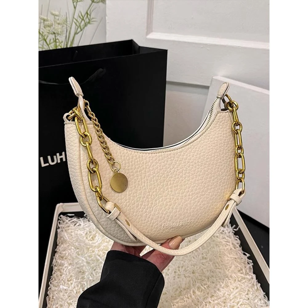 香港品牌女款爆款休闲女士包新款轻奢洋气时尚腋下包包中号托特包