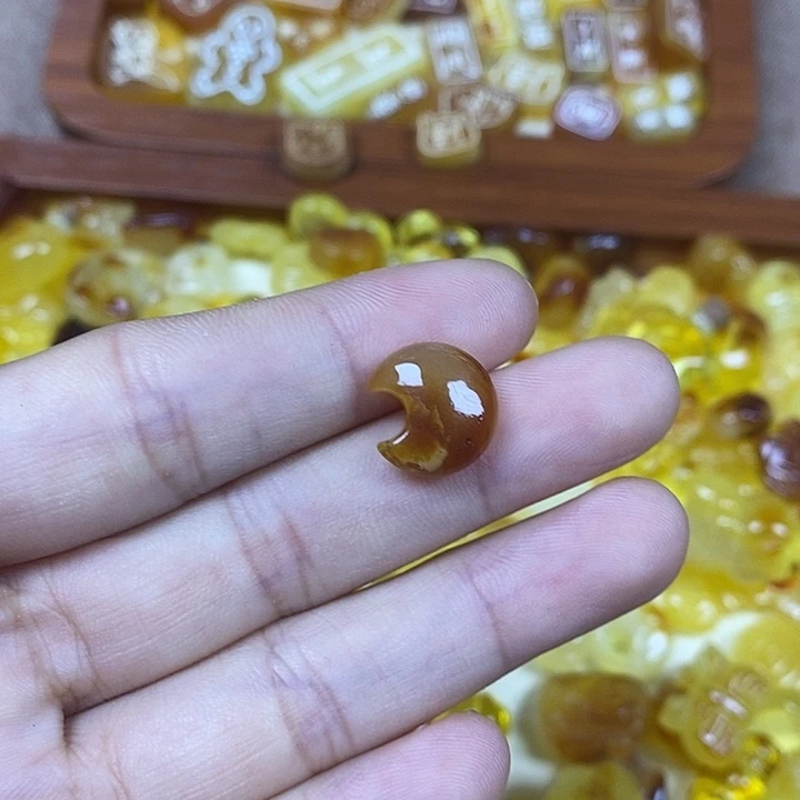 吊坠橄榄核小月亮13