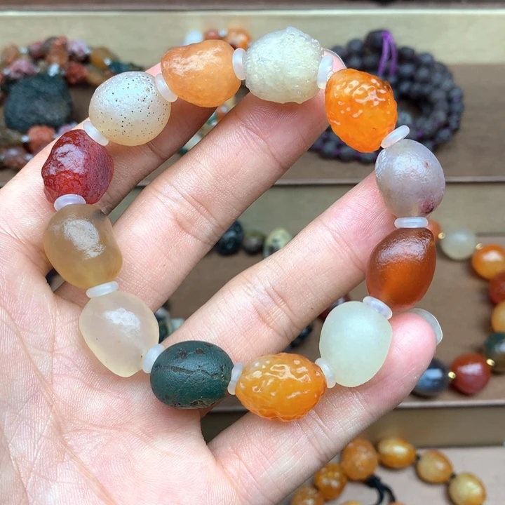 玛瑙/玉髓未镶嵌珠宝半成品
