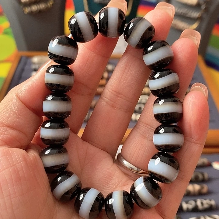 玛瑙/玉髓手链合金阿*