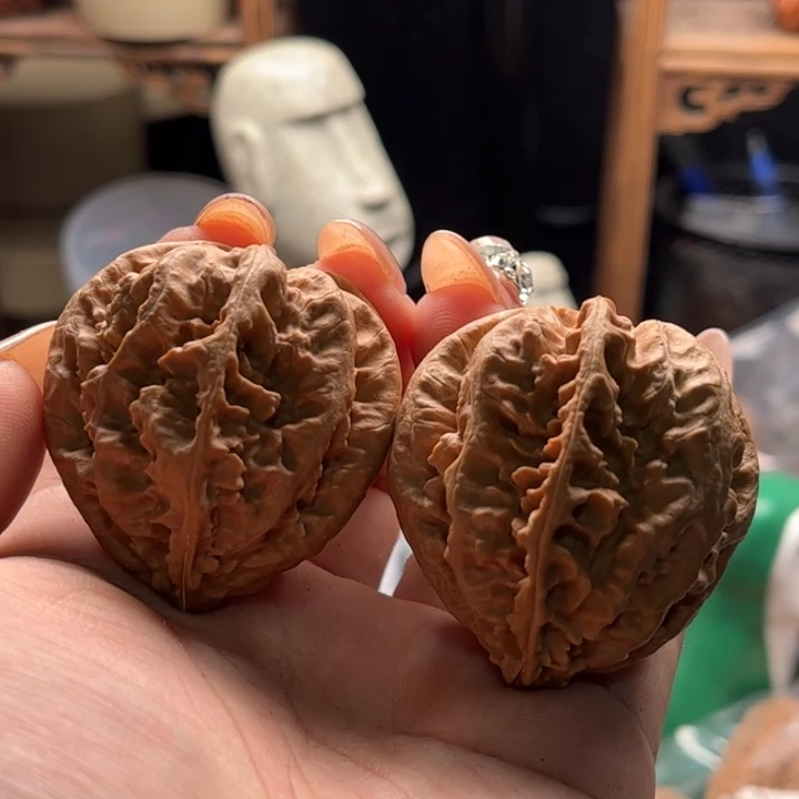 文玩核桃把件楸大胖116