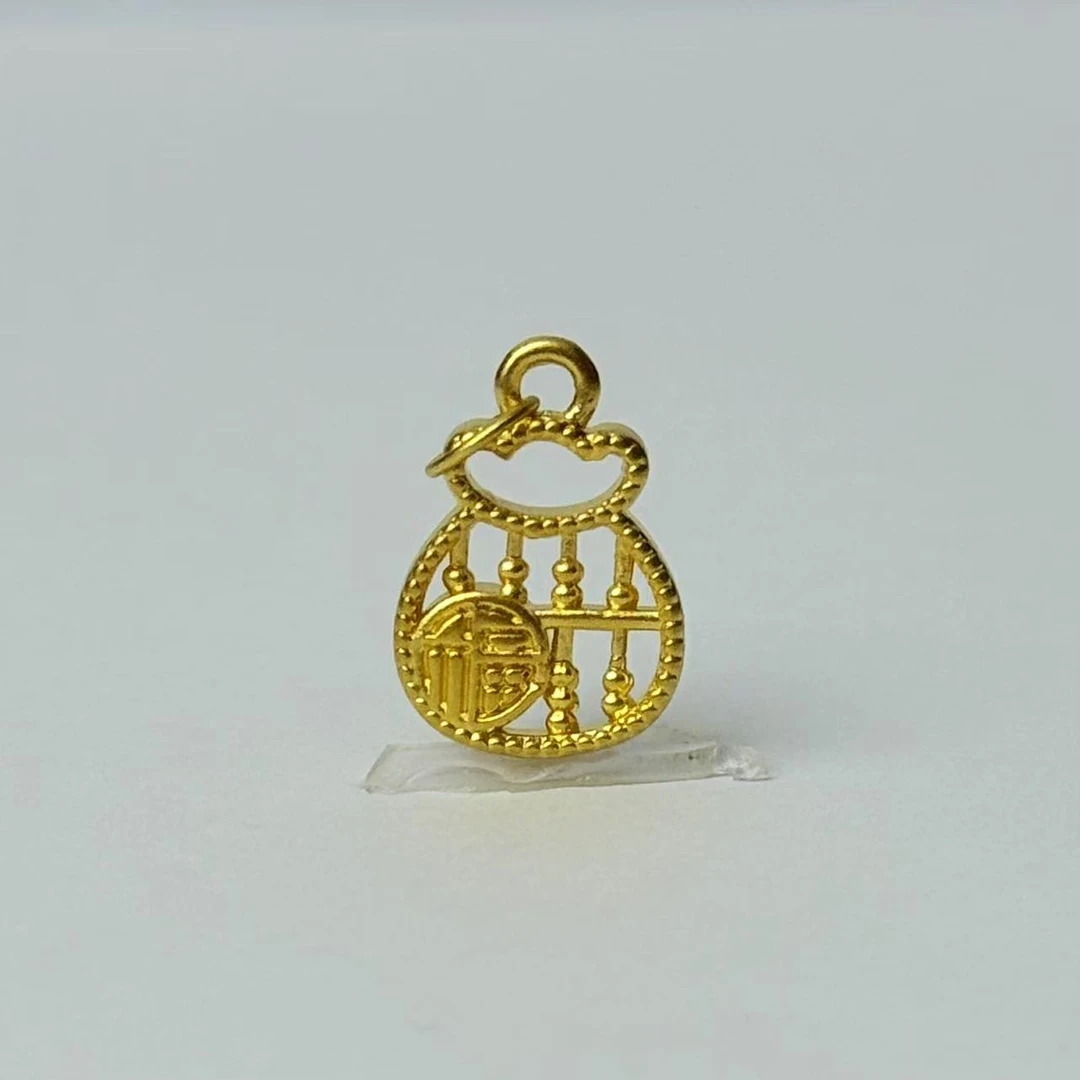 足金999福字算盘福袋DP1482