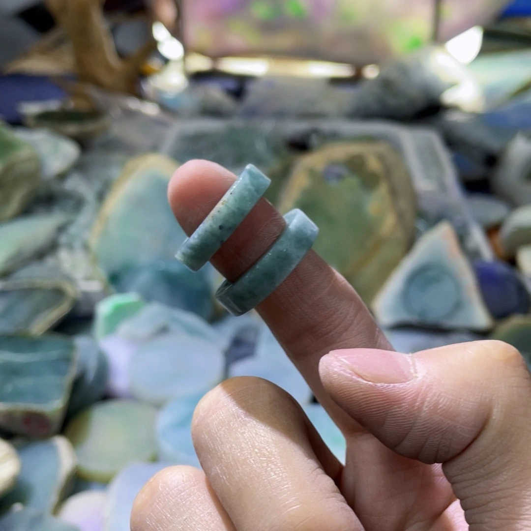 翡翠挂件未镶嵌K缅甸天然翡翠片料