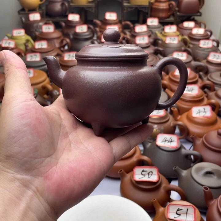 仅***次紫砂茶壶宜兴紫砂半手工